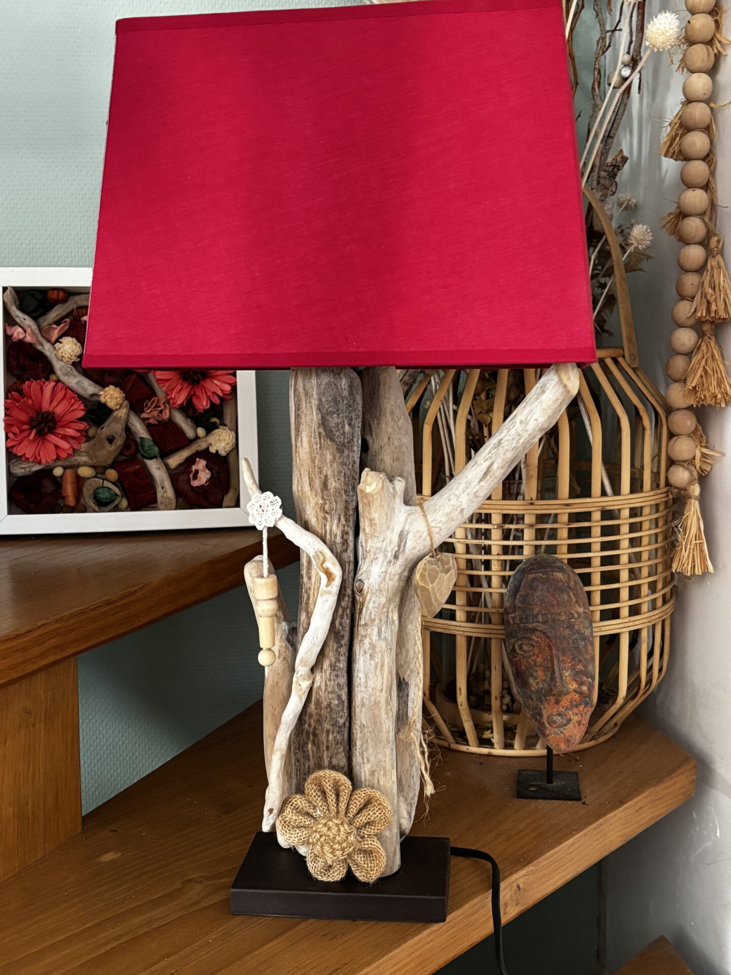 Lampe rouge