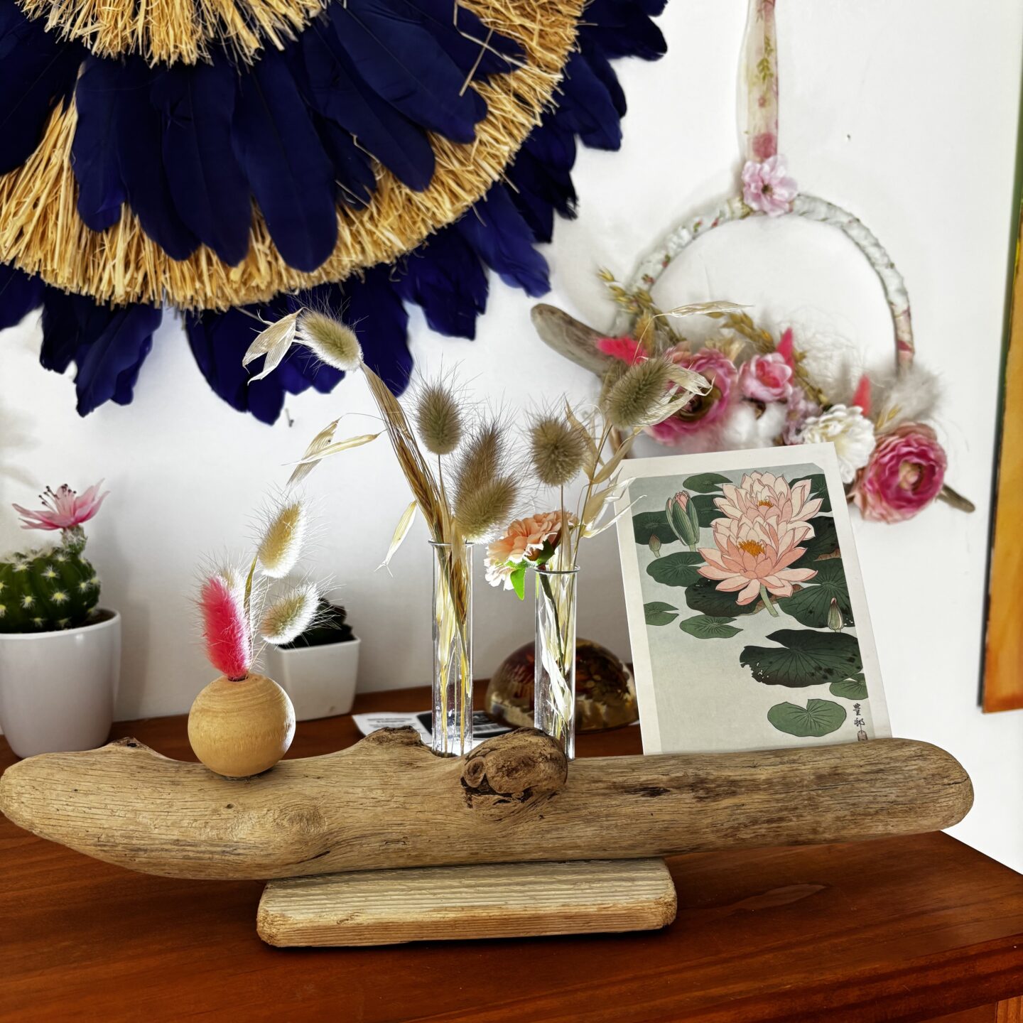 Verre et bois